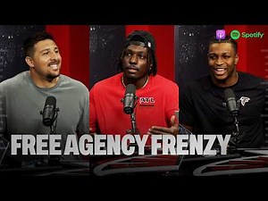 Free Agency Frenzy! Get to know the newest Atlanta Falcons | Atlanta Falcons Podcast