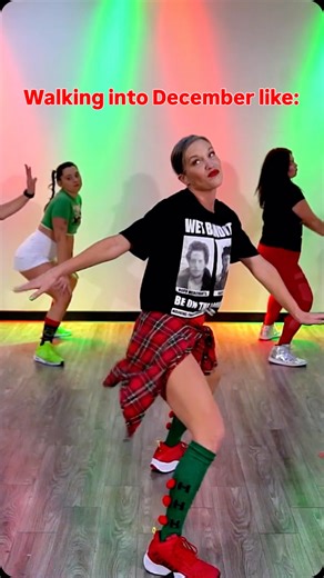 The Studio by Jamie Kinkeade on Instagram: "The 12 Days of Christmas Challenge kicked off yesterday and our VIPs are killing it online and at HQ! This festive AF WalkDance workout is part of our Holiday Workout collection. It’s so fun and perfect for a day when you’re running short on time (it’s only 15 minutes of sweat 😅). It was released for the very first time on YouTube today! Consider it an early Christmas present 🎁. Want more holiday workouts? Check them out at thestudiobyjamiekinkeade.c