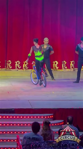 The Art of Circus Performance with a Bicycle