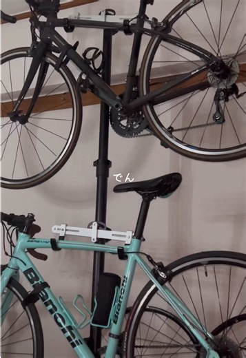 ロードバイクの新しい収納スタンド