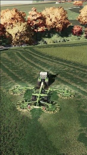 LS22 Schwader mit Section Control - Krone Swadro TC 1370 von bm-modding #ls22