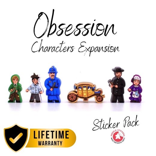 Obsession - Characters expansion Sticker Set - Etsy.de