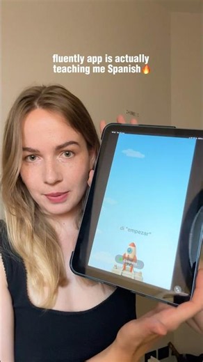 fluently app is actually teaching me Spanish🔥 #Spanish #LearnSpanish #SpanishPractice #Grammar