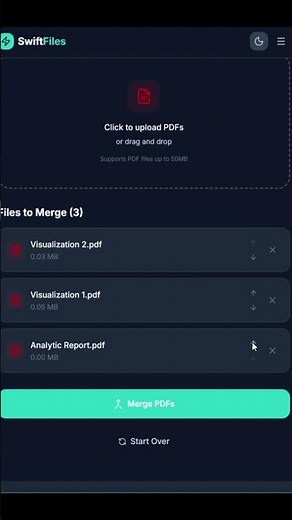 How to Combine PDF Files into One (free & fast) #techtips #pdf #privacy #officehack #productivity
