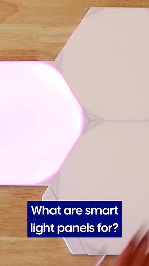 4.4K views · 16 reactions | Smart light panels elevate the ambience of any room. They can interact with music, react to touch and even be used to make your own smart art. See what gaming and tech expert Aliesha Pallant has to say about them: https://bit.ly/3pn95Z3 | Officeworks | Facebook