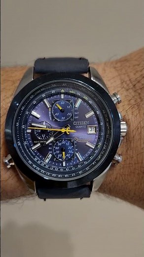 Relógio Citizen Blue Angels AT8020-03L 44mm #watch #citizen #relogios #jewelry #relogiotop