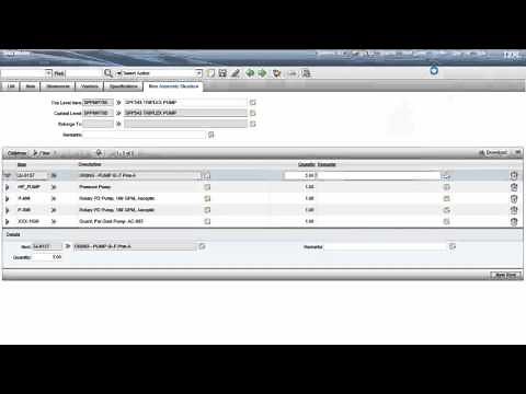 Maximo 7.5 Assets: Rotating Items