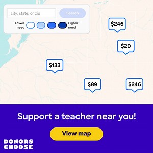 📍Your local teachers know exactly what students in your community need. Browse teachers whose classroom projects need your support today >> | DonorsChoose