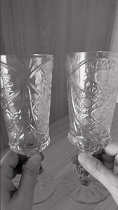 Asmr sounds of crystal glasses #asmryoutube #satisfying #homevibes #clink