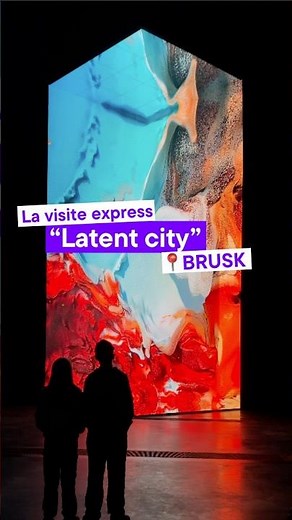 Our visit to "Refik Anadol: Latent City" at BRUSK in Belgium