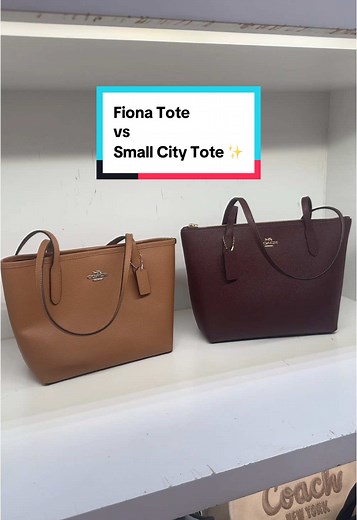Fiona Tote vs Small City Tote: Which Bag Is Better?