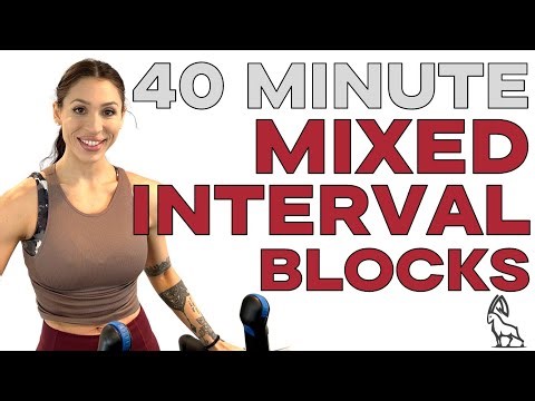 40-Minute Mixed Interval Run | Treadmill Follow-Along with Coach Rachael