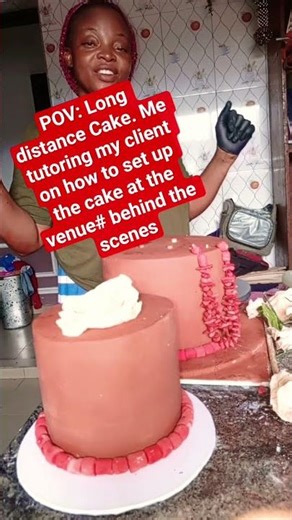 Behind the scenes. long distance events. tutorial on set up #cake #cakedecorating #caketransport