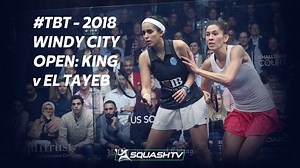 4.8K views · 84 reactions | It's just a couple of weeks until we visit the University Club of Chicago for the Windy City Open, so this week's #TBT is the 2018 final, an epic battle between Joelle King and Nour El Tayeb which went all the way to a deciding game  You can watch the full match on SquashTV here ⬇️ https://psaworldtour.com/videos/view/5244 | PSA Squash Tour | Facebook