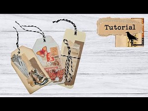 DIY Ephemera Tags - Ephemera Basics - Episode 1