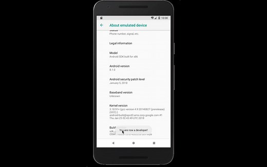 Android 应用开发 02 - 打开开发者选项并启用USB调试
