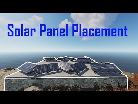 Rust | Solar Panel Placement Guide