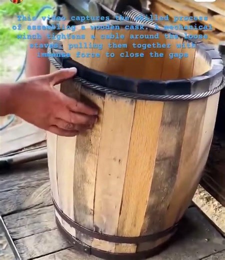 Traditional Coopering #cooperage #barrelmaking #woodworking #craftsmanship #handmade