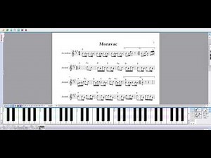 Moravac kolo za pocetnike usporeno + note