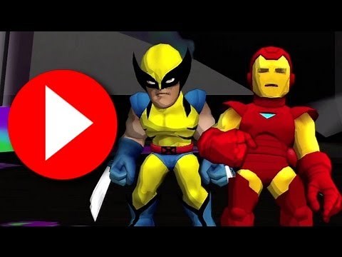 uDraw HD Marvel Super Hero Squad Comic Combat trailer - PS3 X360 Wii