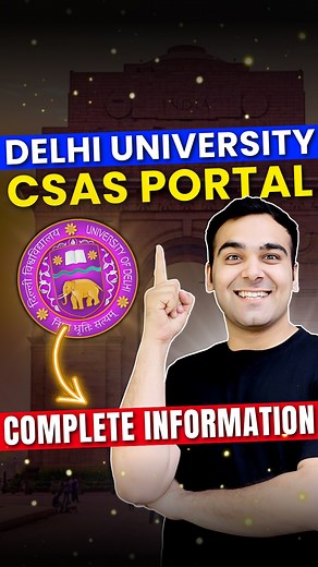 LearnKaro Edtech | CUET, Delhi University on Instagram: "Delhi University CSAS Portal Complete Information 🔥 🎓 Delhi University Admissions Made Easy with CSAS Portal! 🌐 Are you feeling overwhelmed with college application forms? Fret not! Delhi University's CSAS (Common Seat Allocation System) Portal simplifies the process for you. Here's what you need to know: 🏫 Diverse Choices: Delhi University comprises 76 colleges offering over 300 courses with 1500+ combinations. 🖥️ CSAS Portal: Your O