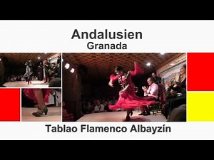 Andalusien: Granada - Tablao Flamenco Albayzin(Flamencoshow)