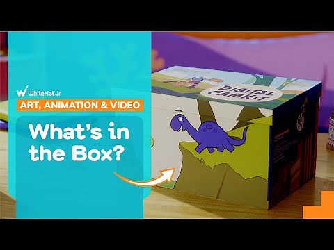 Unboxing WhiteHat Jr Art, Animation and Video Camkit