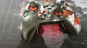 1.1K views · 34 reactions | #UmbrellaCorporation Custom Themed #XboxOneElite Controller, fitted with led Afterglow backlighting, airbrushed by #KustomKontrollers | XBOX Insiders Community | Facebook