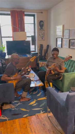 8.8K views · 282 reactions | Bass slapping contest at home between me and Richard Bona  #bass #african music | Mamadou Ba | Facebook