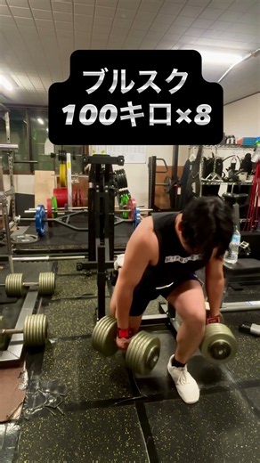 片足で100キロスクワットする男 #パワーリフティング #筋トレ