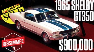 576K views · 11K reactions | That's a new auction record for a street-version 1965 Shelby GT350!  Watch the intense bidding war and get all the details on this incredible car: https://bit.ly/3EFfciU #SOLD #MecumKissimmee #Mecum #MecumAuctions #WhereTheCarsAre | Mecum Auctions | Facebook