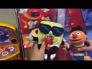 SpongeBob and Patrick Celebrate Bert's Birthday at Chuck E. Cheese