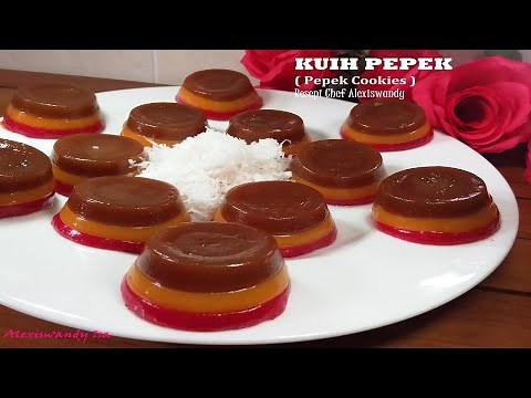 KUIH PEPEK ( Pepek Cookies) namanya unik amat di gemari rasa classic zaman, Resepi Chef Alexiswandy.