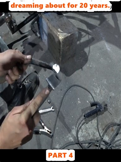 Building a Motorcycle from Scrap: 20-Year Dream