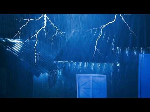Tin Roof Rain Under a Night Exploding with Thunder