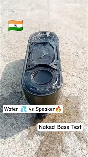 Water 💦 vs Tribit Xsound Go Bass Test 🔥, bass test speaker