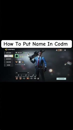 How to put name in codm 📱#fyp #codm