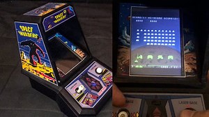 This custom made Space Invaders Mini Arcade from Old Made New is fantastic! Watch the whole video to see everything it can do! | ColecoVision Fan