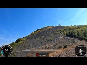 45 minute Scenic MTB Indoor Cycling Workout with Garmin Display 4K