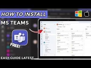 How to Install MS Teams on PC or Laptop - Easy Guide (2025)