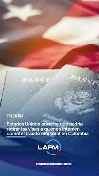 🔴 U.S. warned it could revoke visas for those attempting to buy votes in the runoff election