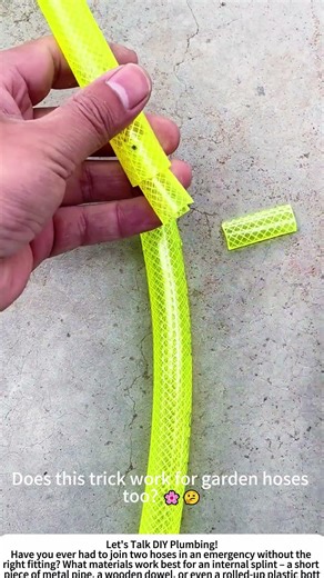 Smart Hose Connection Hack – Join Two Pipes Without a Coupler 🔧💦