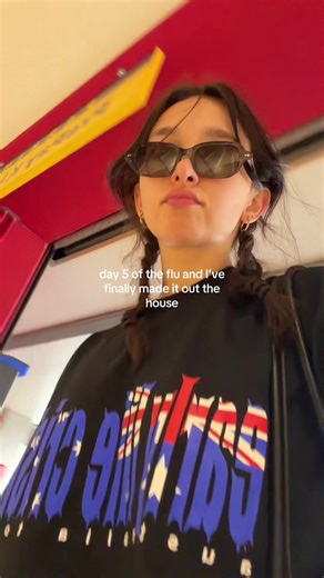 literally sweating head pounding | flu