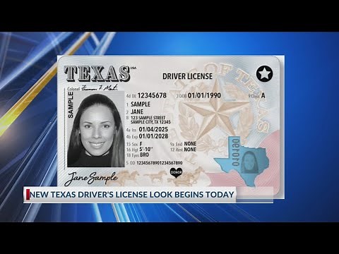 Texas DPS unveils new driver's licenses with enhanced security features