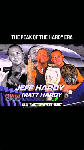 wrestlendgame on Instagram: "January 2, 2009. Hardy New Year. This wasn’t just another tag team match — it was a defining moment. Jeff Hardy standing tall as WWE Champion, side by side with Matt, was the payoff to years of sacrifice, risk, and belief from the fans who grew up with them. The chemistry was undeniable. Twist of Fate into Swanton Bomb — a combination that defined an era and brought arenas to their feet. Against the size of Big Show and the mind games of Edge, The Hardyz didn’t just 