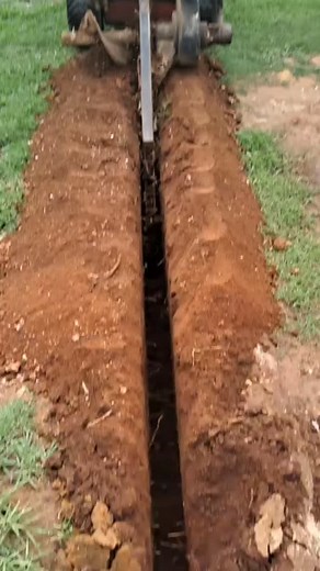 Trenching in preparation for irrigation is tough work — but the right...
