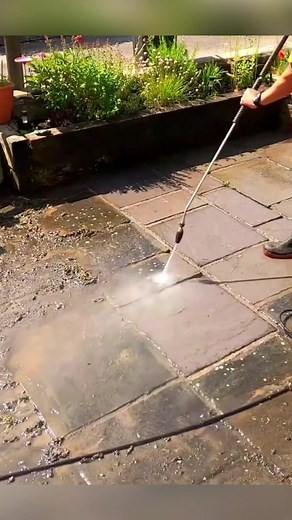 High-Pressure Water Cleaning for Outdoor Spaces