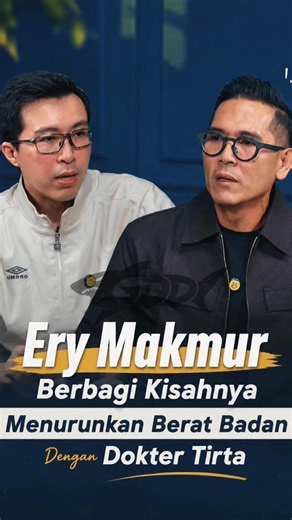 Ery Makmur Shares His Weight Loss Story with Doctor Tirta