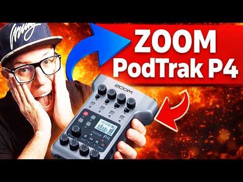 ZOOM PodTrak P4 (Stazione PODCAST): Settings e PRIMA IMPRESSIONE 🎙️