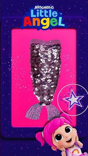 Glitter MERMAID! 🧜‍♀️ DIY Craft Party with Jill #shorts #diy